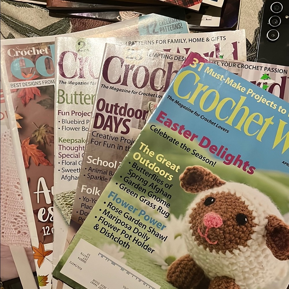 5 Crochet Magazine Collection